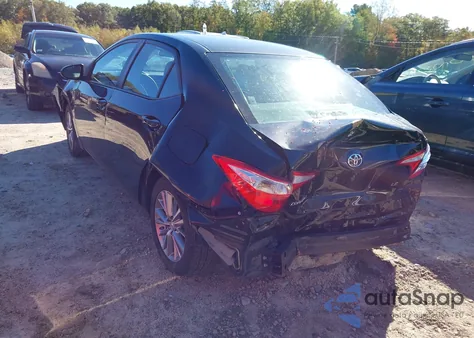 2015 Toyota Corolla Le Plus из США, поврежденный, VIN 2T1BURHEXFC380559